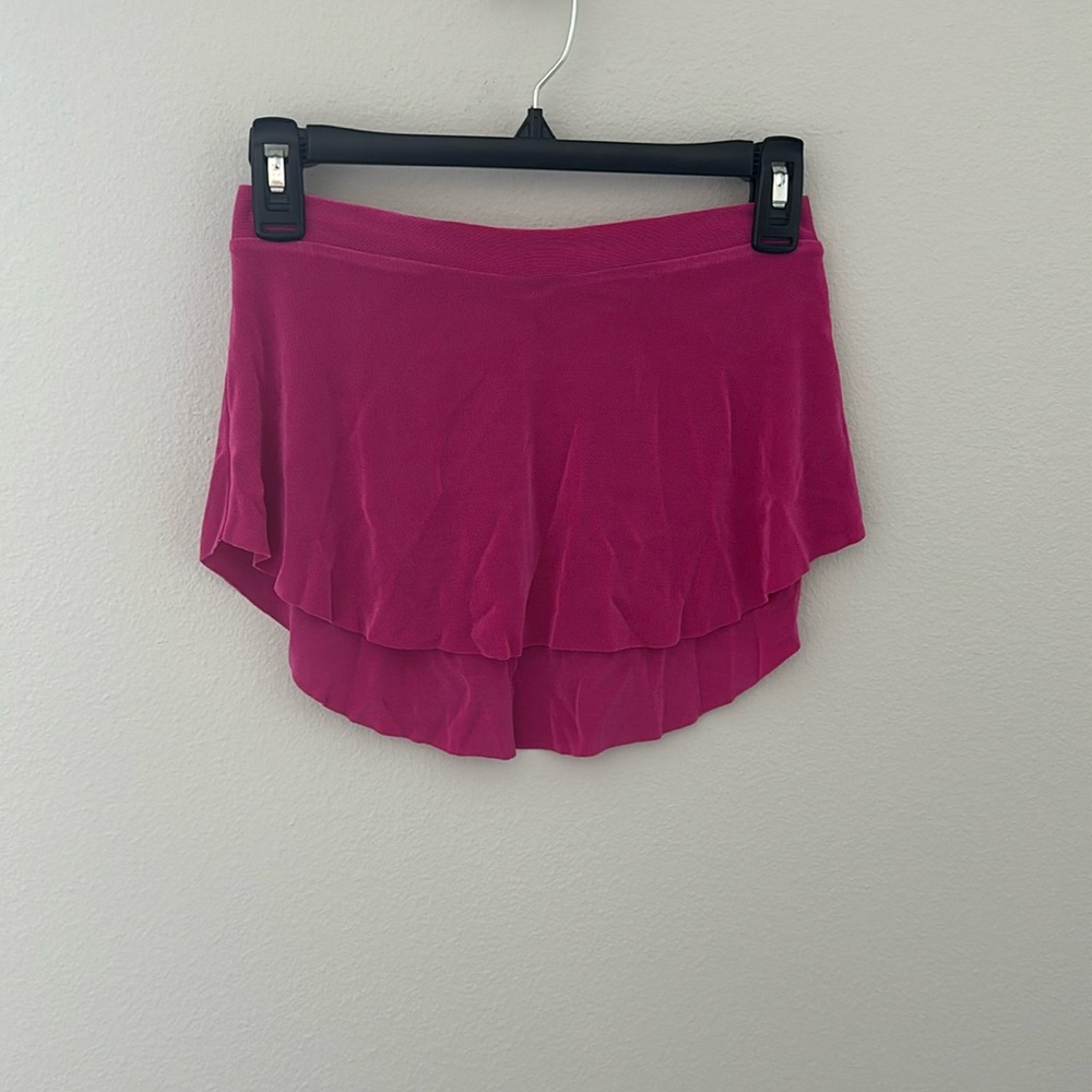 Hot pink Bullet points skirt size small